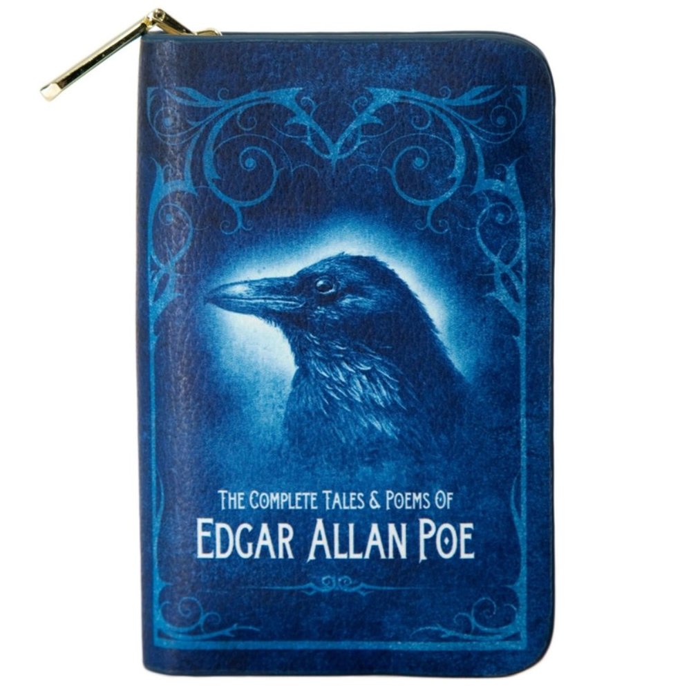 Edgar Allan Poe Book Wallet - Book Lovers Gifts